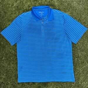 Bobby Jones Embroidered Collar Logo X-H2O Performance Short Sleeve Golf Polo XL